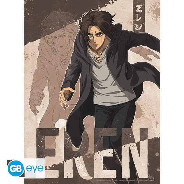 ATTACK ON TITAN - PORTFOLIO 9 POSTERS PERSONNAGES S4 (21X29,7) *