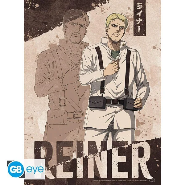 ATTACK ON TITAN - PORTFOLIO 9 POSTERS PERSONNAGES S4 (21X29,7) *