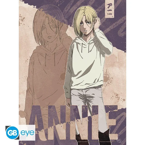 ATTACK ON TITAN - PORTFOLIO 9 POSTERS PERSONNAGES S4 (21X29,7) *