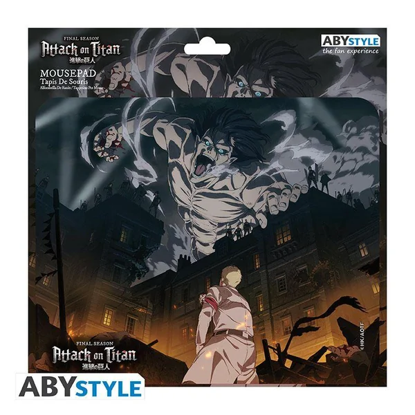 ATTACK ON TITAN - TAPIS DE SOURIS SOUPLE - S4 KEY ART
