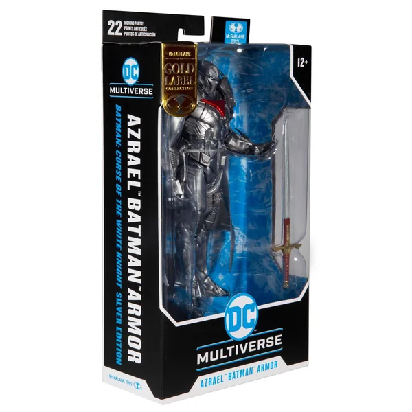 AZRAEL BATMAN ARMOR FIGURINE BATMAN CURSE OF THE WHITE KNIGHT McFARLANE TOYS 18 CM