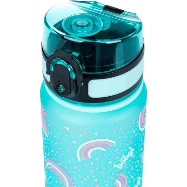 BAAGL Bouteille en tritan pour boissons Arc-en-ciel, 500 ml