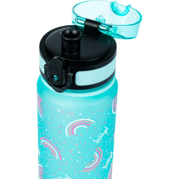 BAAGL Bouteille en tritan pour boissons Arc-en-ciel, 500 ml