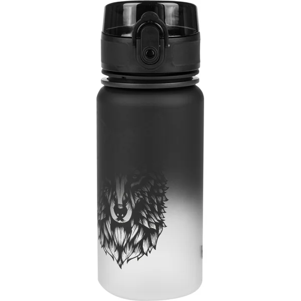 BAAGL Bouteille en tritan pour boissons Gradient Loup, 350 ml