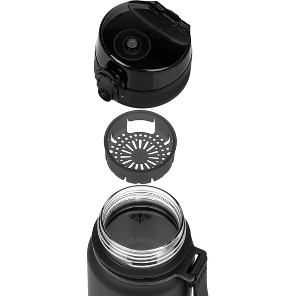 BAAGL Bouteille en tritan pour boissons Gradient Loup, 350 ml