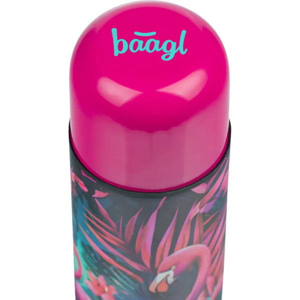 BAAGL Bouteille Thermos Flamants, 550 ml