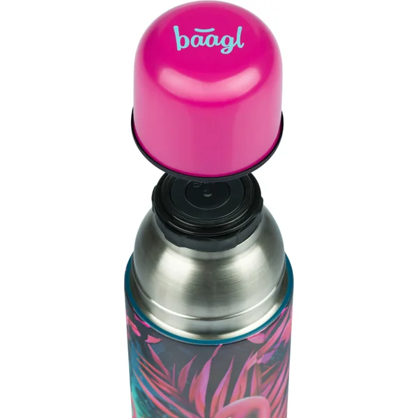 BAAGL Bouteille Thermos Flamants, 550 ml