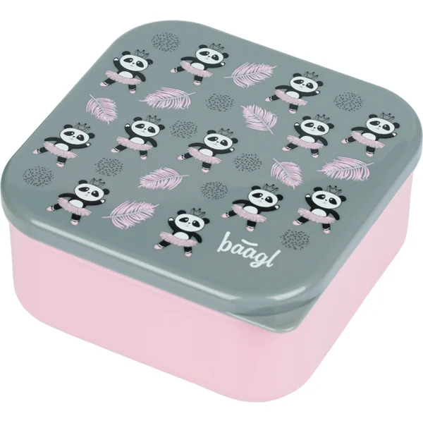 BAAGL Boîte à déjeuner 4 en 1 Panda