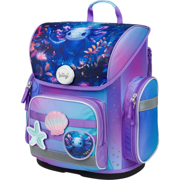 BAAGL Cartable Scolaire Ergo Axolotl