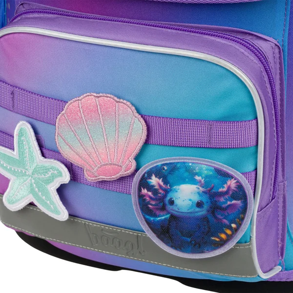 BAAGL Cartable Scolaire Ergo Axolotl