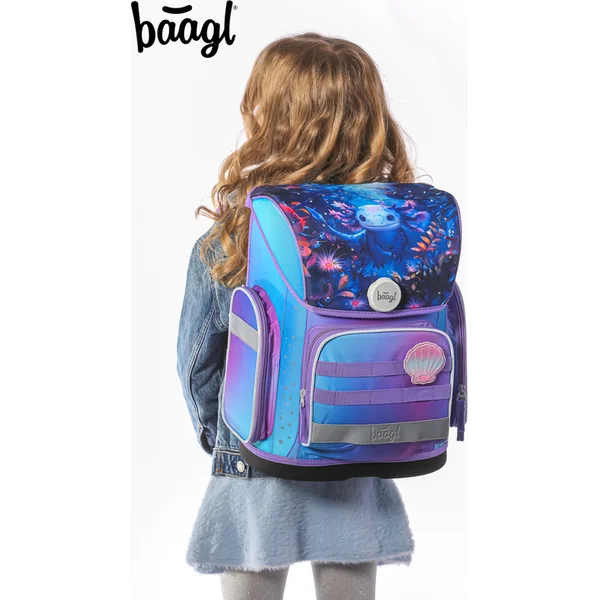 BAAGL Cartable Scolaire Ergo Axolotl