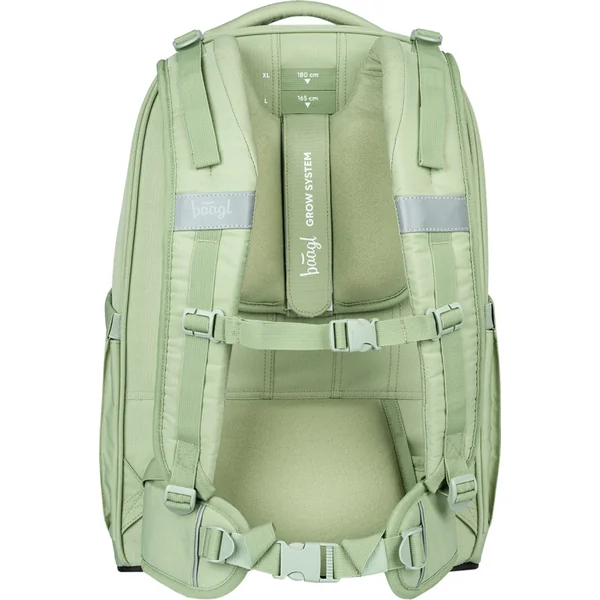 BAAGL ENSEMBLE 3 Skate Max Menthe: sac à dos, trousse, poche