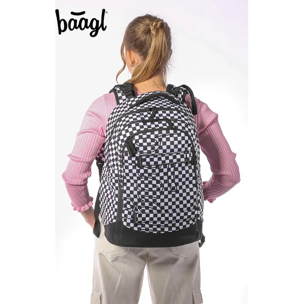 BAAGL ENSEMBLE 3 Skate Max Ska : sac à dos, trousse, pochette