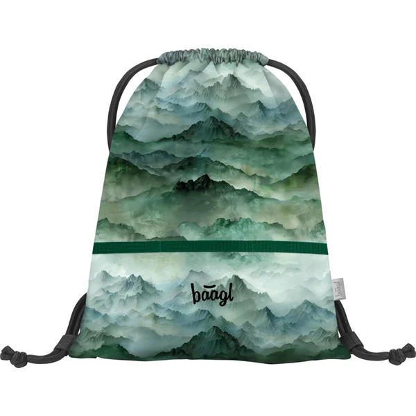 BAAGL ENSEMBLE 5 Ergo Dino : cartable, trousse, sac, tablier, portefeuille