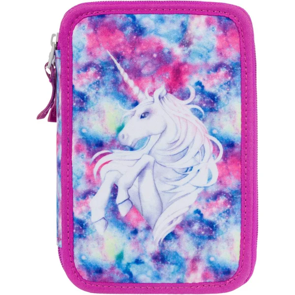 BAAGL Trousse scolaire à deux étages Licorne