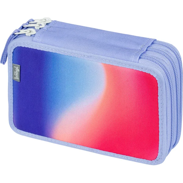 BAAGL Trousse scolaire à trois étages Hippie