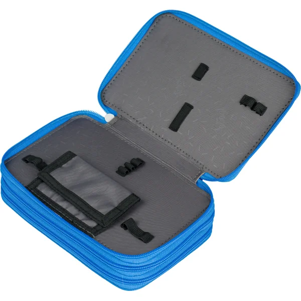 BAAGL Trousse scolaire à trois étages Voiture de course