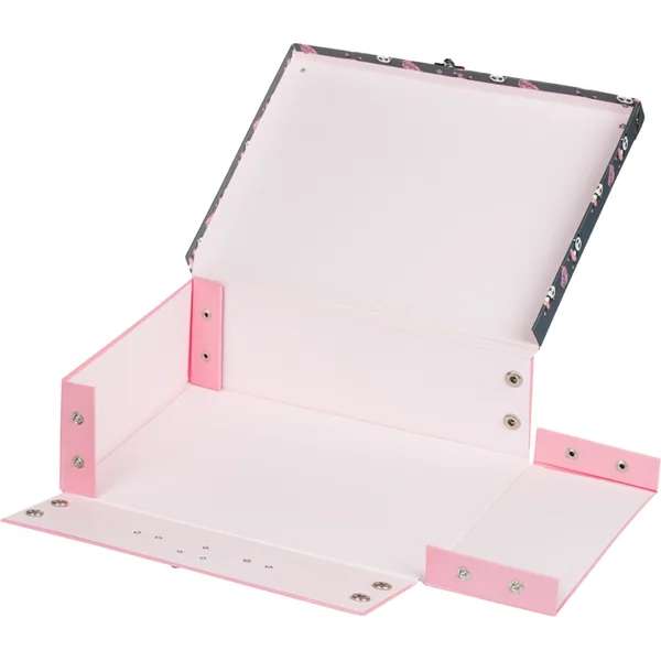 BAAGL Valise scolaire pliable Panda avec ferrures