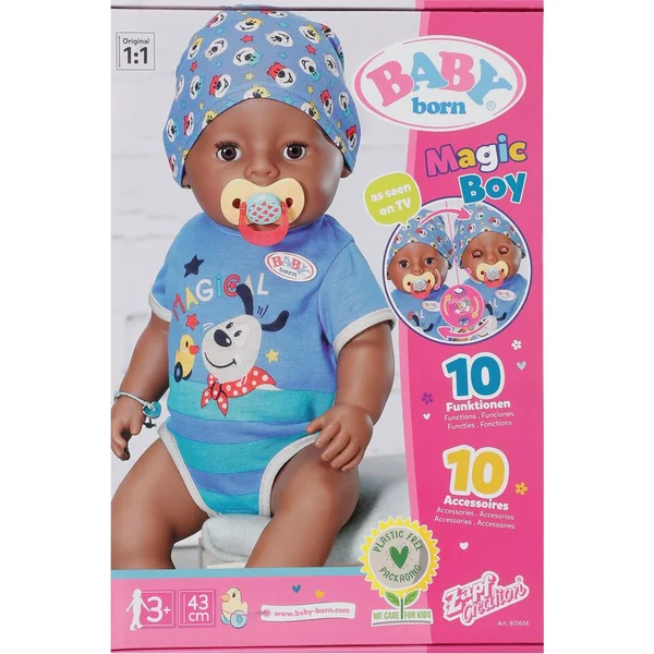 BABY BORN - POUPEE - MAGIC BOY DOC 43CM