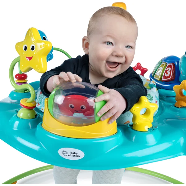 BABY EINSTEIN Jumper/Centre d'activités 2-en-1 Curiosity Cove™ 6m+ jusqu'à 11kg