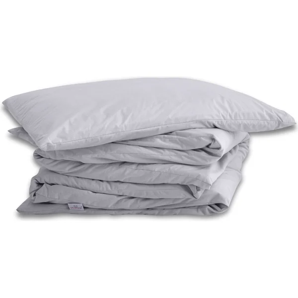 Babymatex Linge de lit 2 pièces imperméable gris