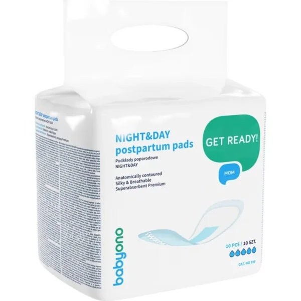 BABYONO Coussinets post-partum Night&Day