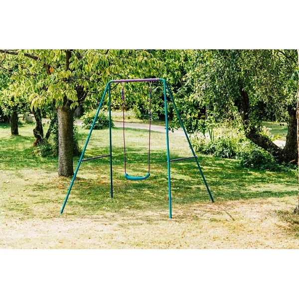 Balançoire pour enfants avec structure en métal