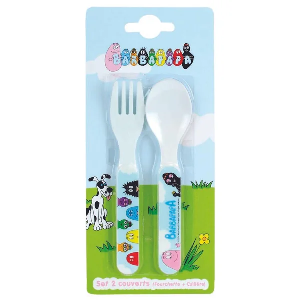 BARBAPAPA ENSEMBLE 2 COUVERTS