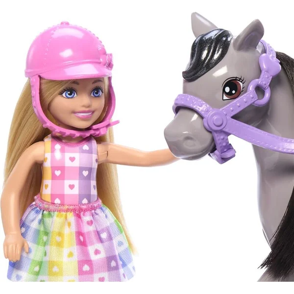Barbie Chelsea avec un poney