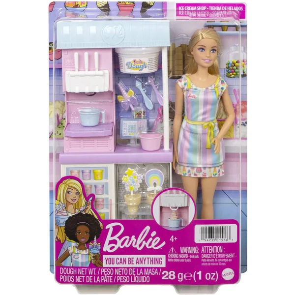 BARBIE - COFFRET MARCHANDE DE GLACES