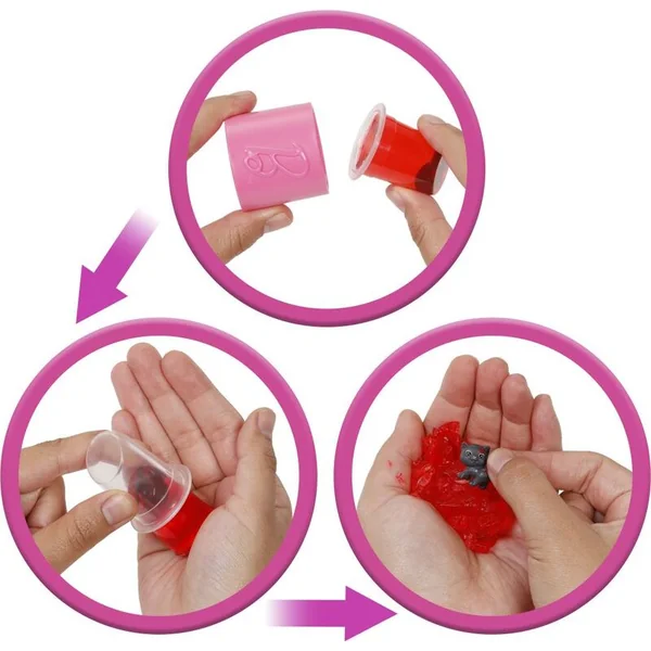 Barbie Party Reveal Barbie Glam Party - rouge