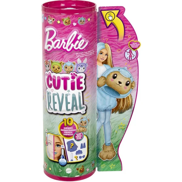 BARBIE® - POUPEE BARBIE CUTIE REVEAL - OURS DAUPHIN