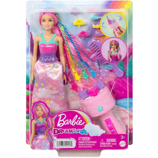 BARBIE - POUPEE TRESSES MAGIQUES