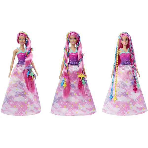 BARBIE - POUPEE TRESSES MAGIQUES