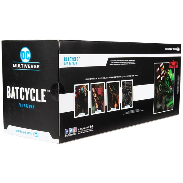 Batcycle Véhicule PVC The Batman DC Multiverse McFarlane Toys
