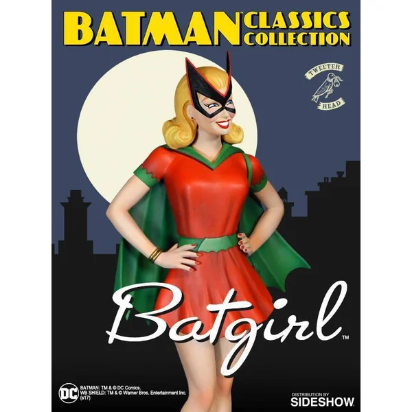 BATGIRL CLASSIC STATUETTE RÉSINE BATMAN CLASSICS COLLECTION MAQUETTE DC COMICS TWEETERHEAD 28 CM