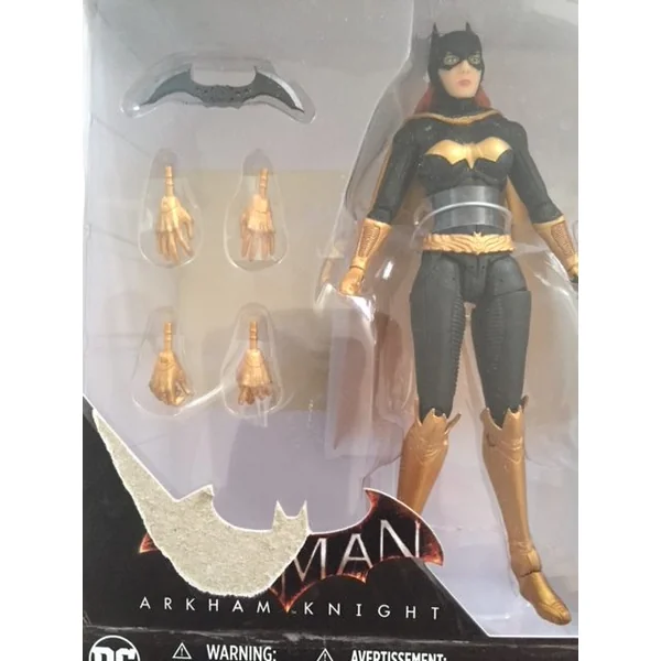BATGIRL & ORACLE PACK 2 FIGURINES BATMAN ARKHAM KNIGHT DC COLLECTIBLES 17 CM