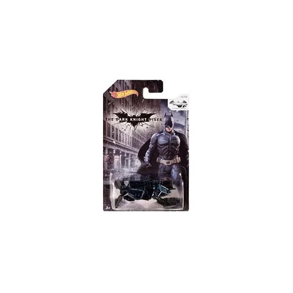 BATMAN: 75 YEARS OF BATMAN 06/08, THE DARK KNIGHT RISES THE BAT - véhicule miniature 6 cm