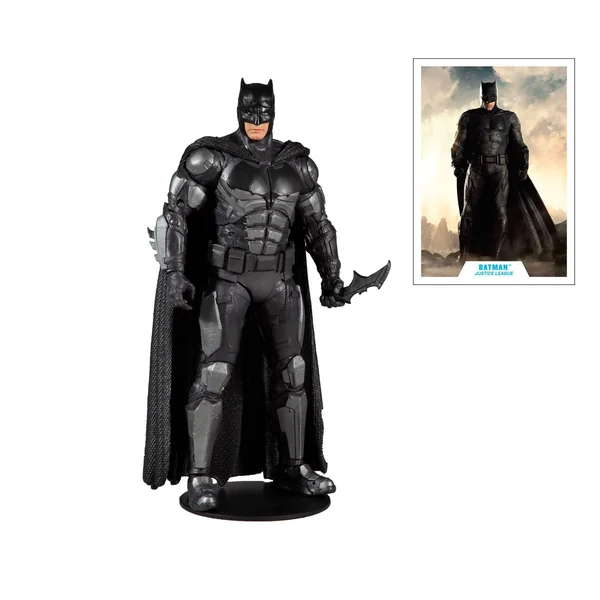 BATMAN FIGURINE DC JUSTICE LEAGUE MOVIE McFARLANE TOYS 18 CM