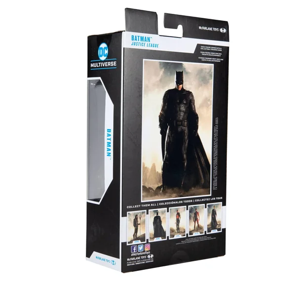 BATMAN FIGURINE DC JUSTICE LEAGUE MOVIE McFARLANE TOYS 18 CM