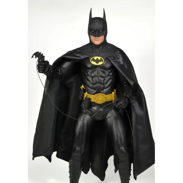 BATMAN MICHAEL KEATON FIGURINE 1/4 BATMAN 1989 NECA 45 CM