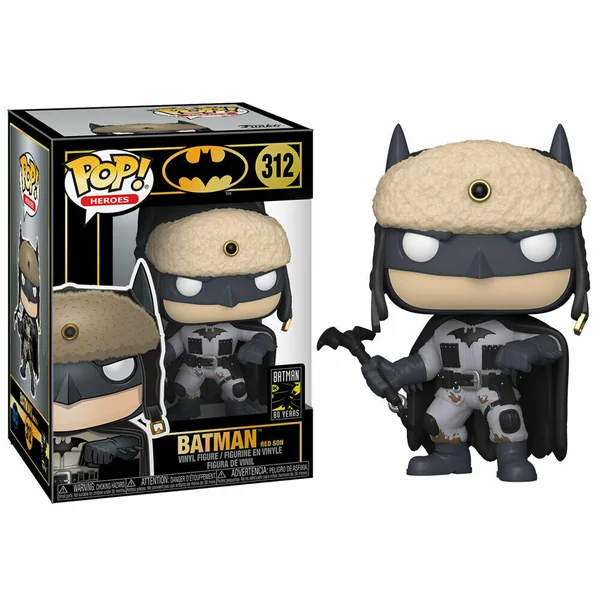 BATMAN RED SON FIGURINE BATMAN 80TH POP HEROES 312 FUNKO