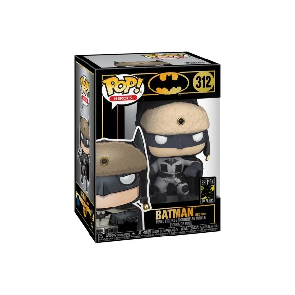 BATMAN RED SON FIGURINE BATMAN 80TH POP HEROES 312 FUNKO