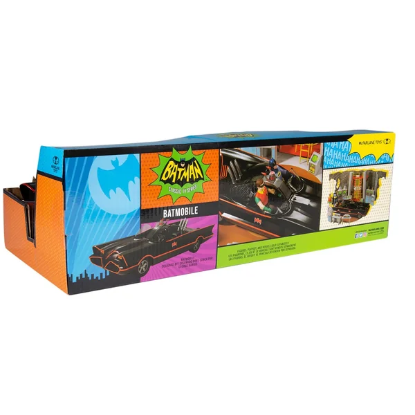 Batmobile véhicule Batman 66 DC Retro McFarlane Toys