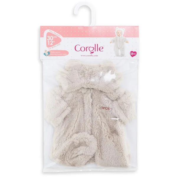 BB30 - PILOTE OURSON POUR POUPON 30 CM - COROLLE VETEMENTS