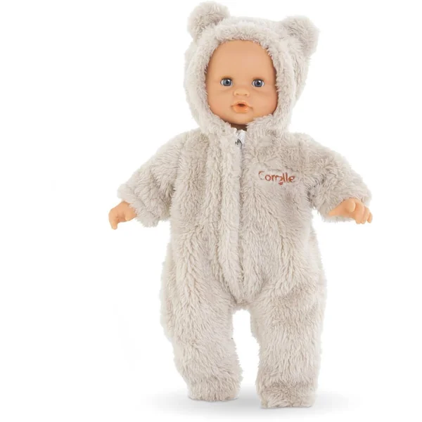 BB30 - PILOTE OURSON POUR POUPON 30 CM - COROLLE VETEMENTS