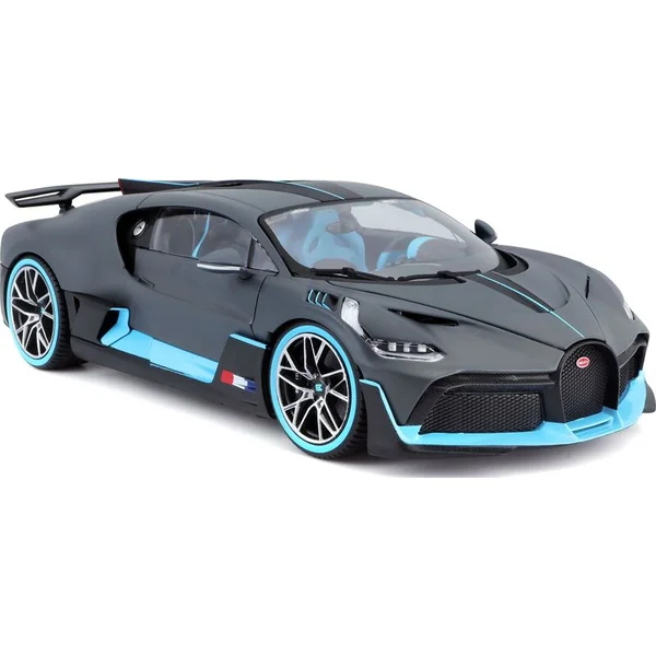 Bburago 1:18 TOP Bugatti Divo Gris