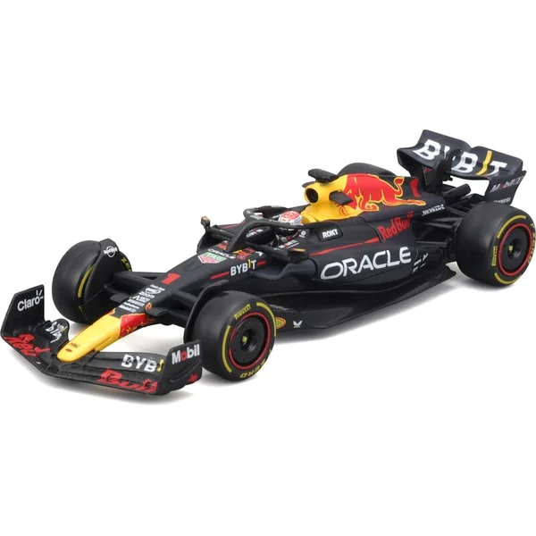 Bburago 1:24 RACE Formula F1 MODEL-KIT- Red Bull RB19(2023) #11 Sergio Pérez avec support