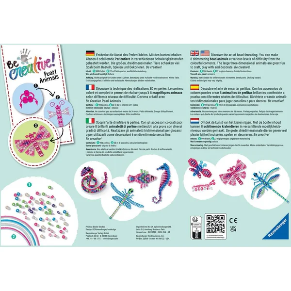 BE CREATIVE - ANIMAUX EN PERLES