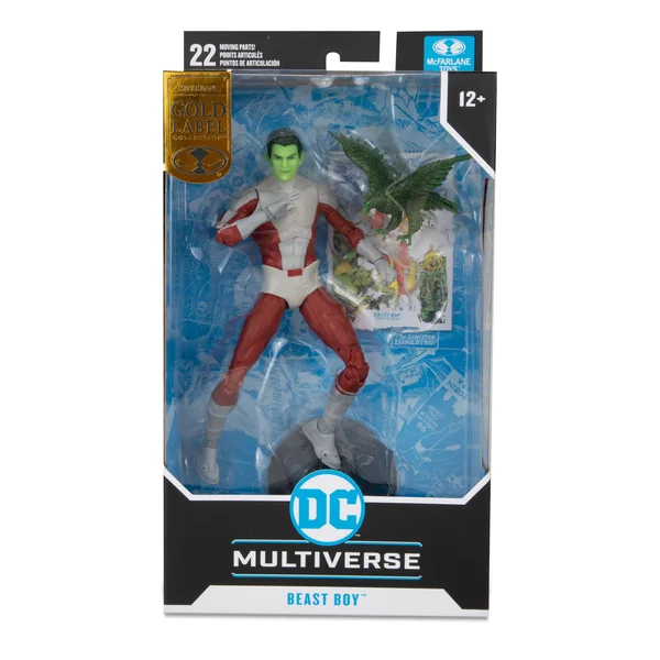 Beast Boy figurine DC Multiverse Gold Label McFarlane Toys 18 cm